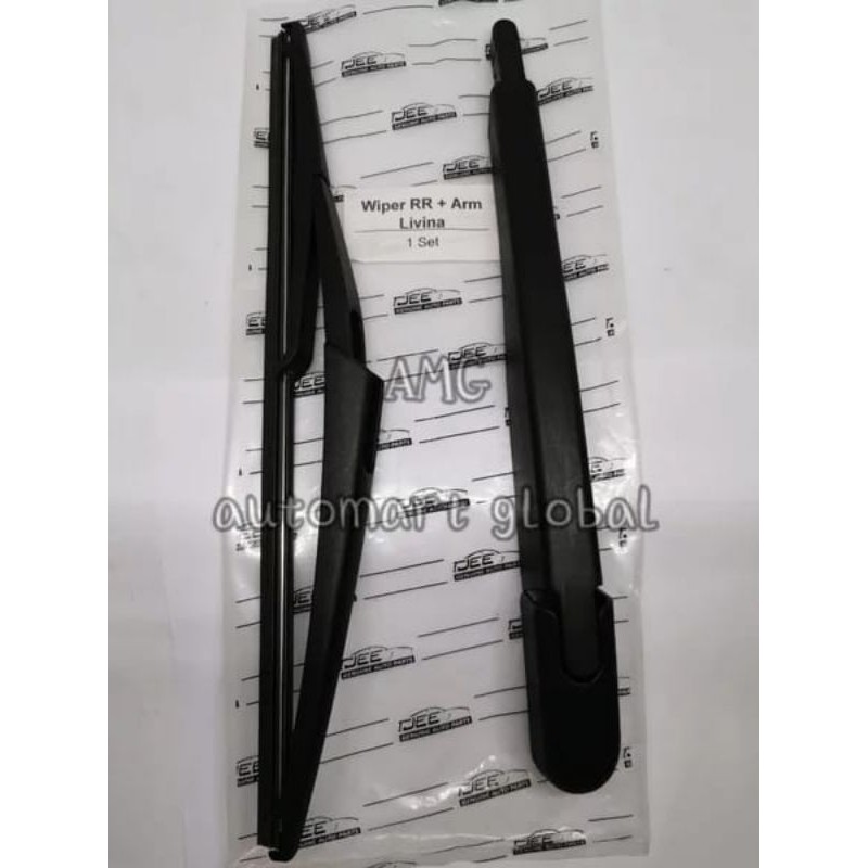 karet wiper belakang nissan livina juke lengkap gagang