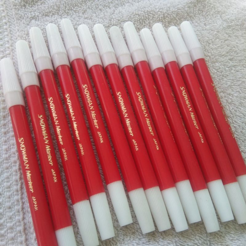 

[Eceran]Spidol Snowman Kecil Warna Merah