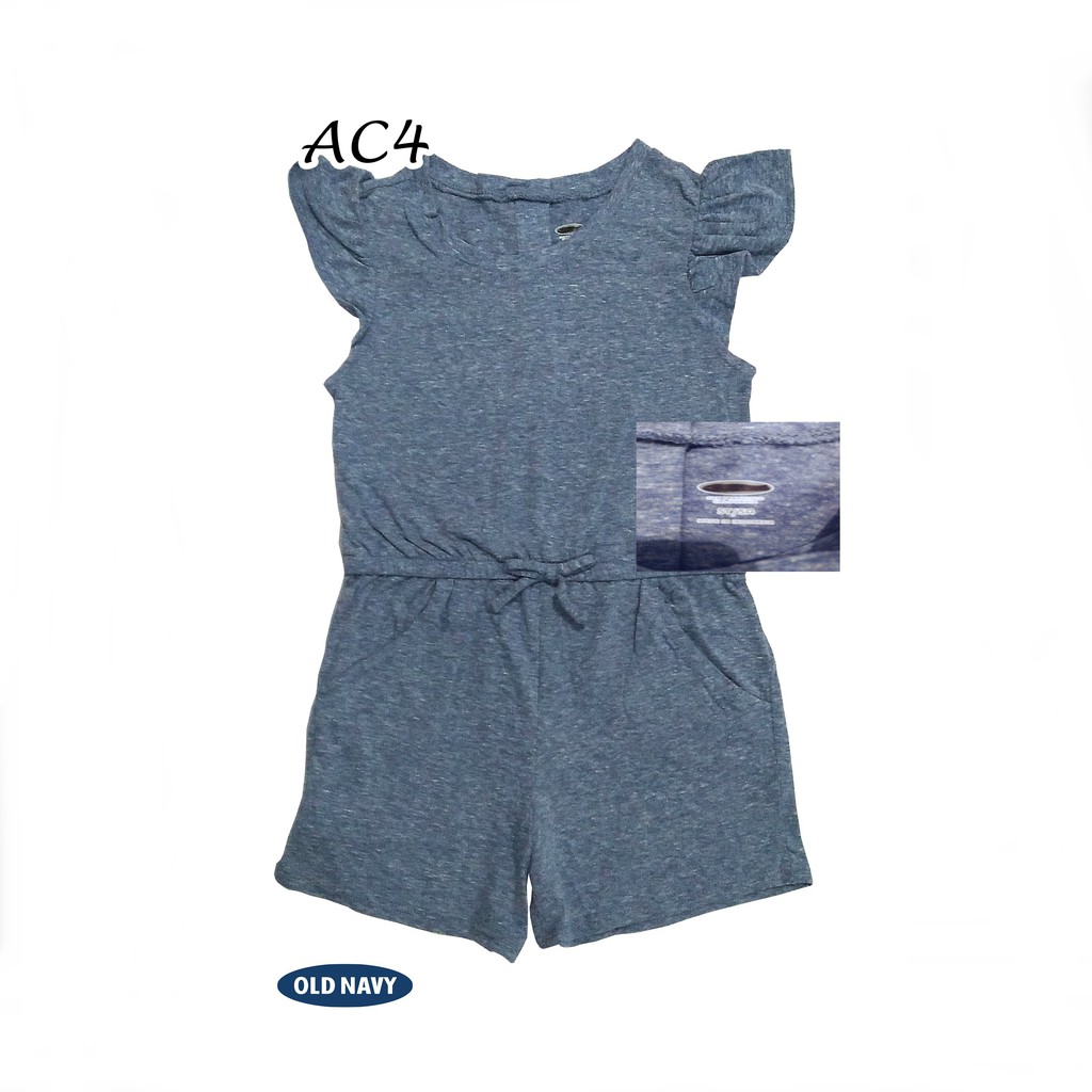 Jumpsuit Celana  pendek  anak  perempuan  baby Old Navy 
