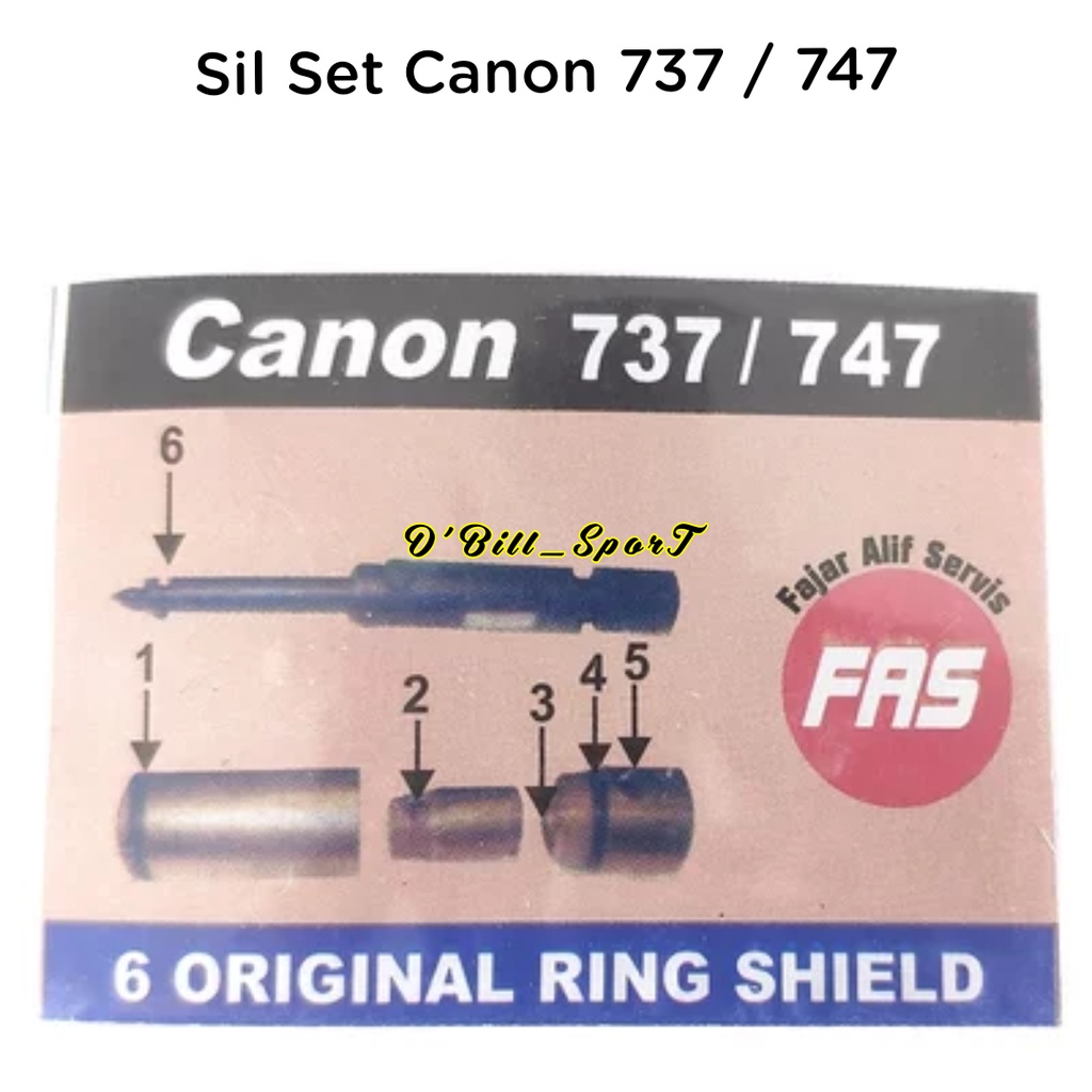 Sil Set Canon 737 / 747