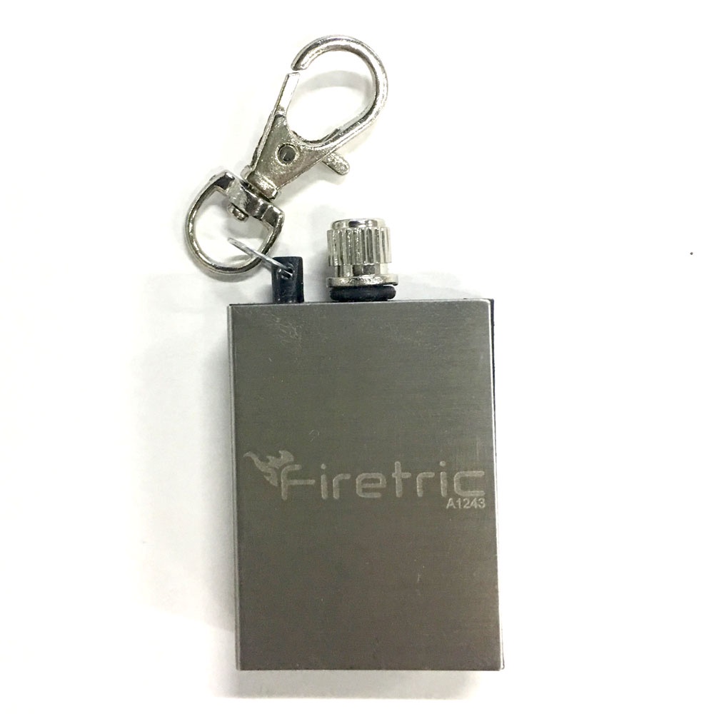 Firetric Gantungan Kunci Pemantik Api Waterproof - Silver