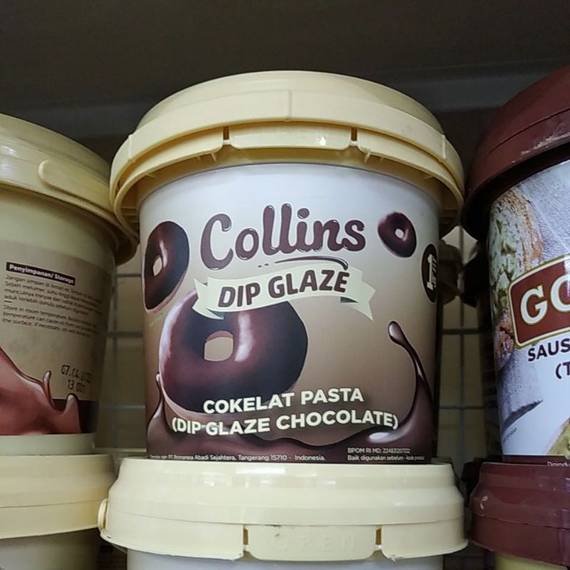 

COLLINS GLAZE COKLAT 1KG