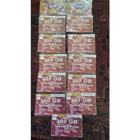 kartu Axis 300gb/3bulan