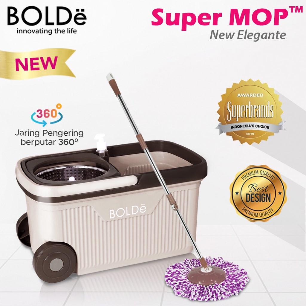 Bolde Super Mop ELEGANTE Alat Pel Serbaguna