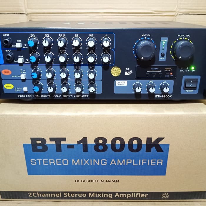 power ampli bluetooth atl bt1800k amplifier mixer karaoke bt 1800k echo bt 1800