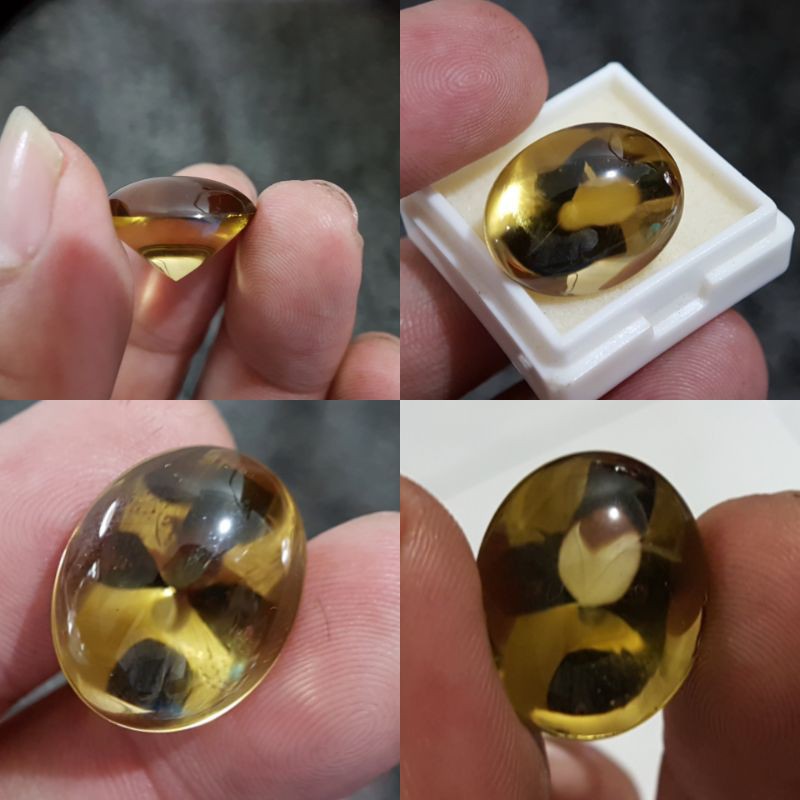 Natural Citrine Cutting bungur