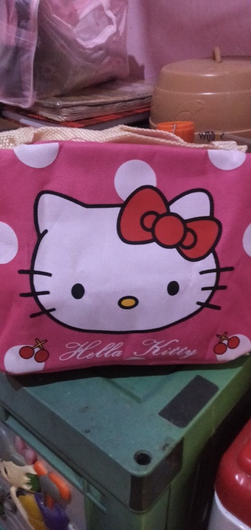 [disiniaja] [lunchbagkartun] Lunch Bag Cooler Bag Cartoon Hello Kitty