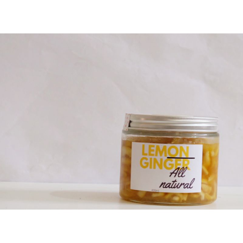 

lemon ginger syrup 400 ml/sirup jahe lemon