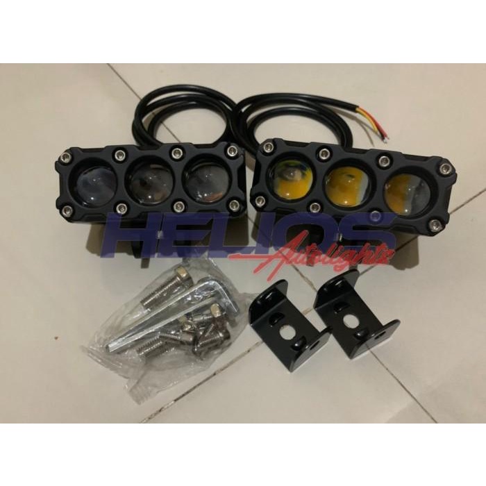 Mini Projie Z3 3 Mata Lampu Tembak Sorot not SABER Pro7 SR2 SR3 MP88