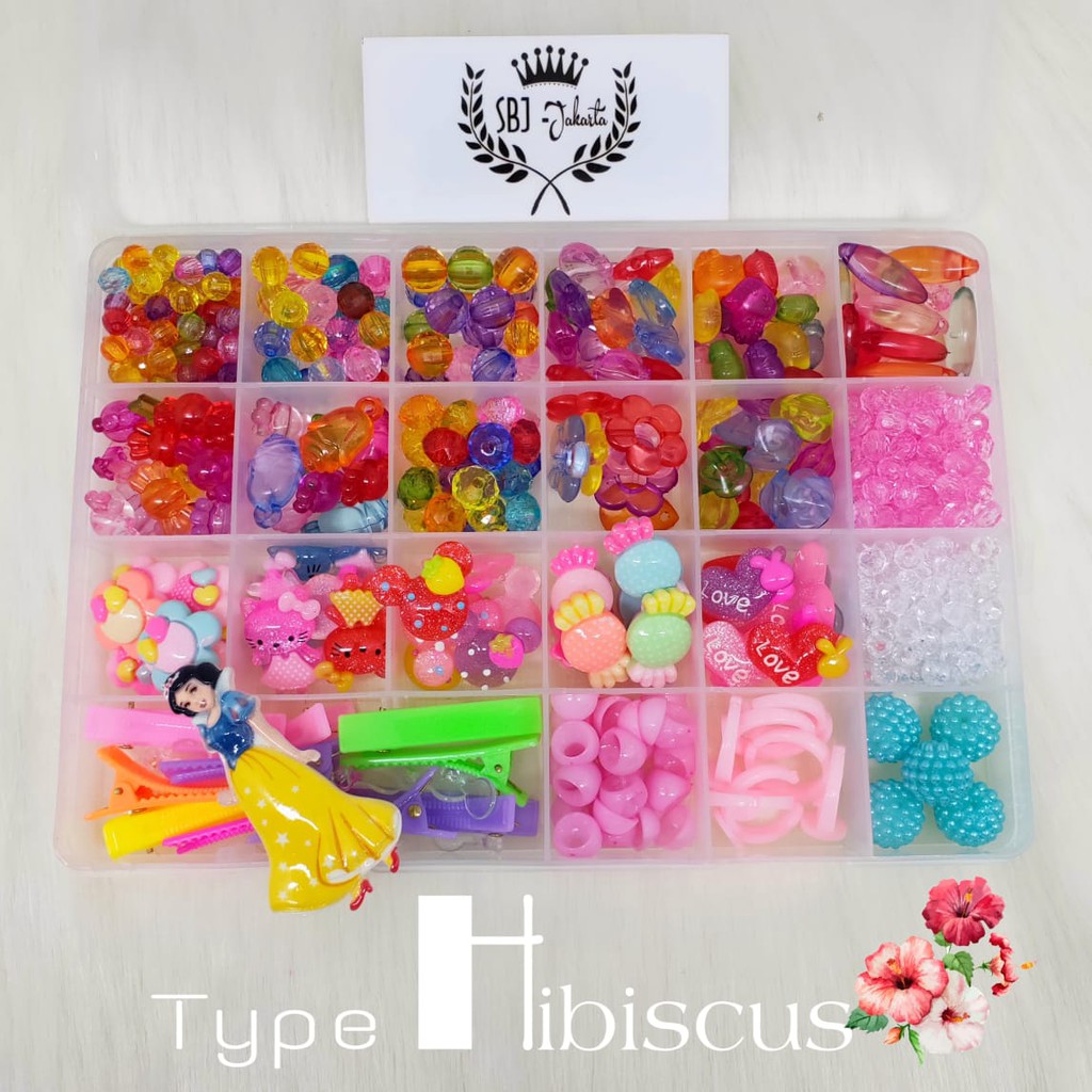DISKON CUCI GUDANG Mainan edukatif anak meronce merangkai manik beads / mainan kreatif bermanfaat