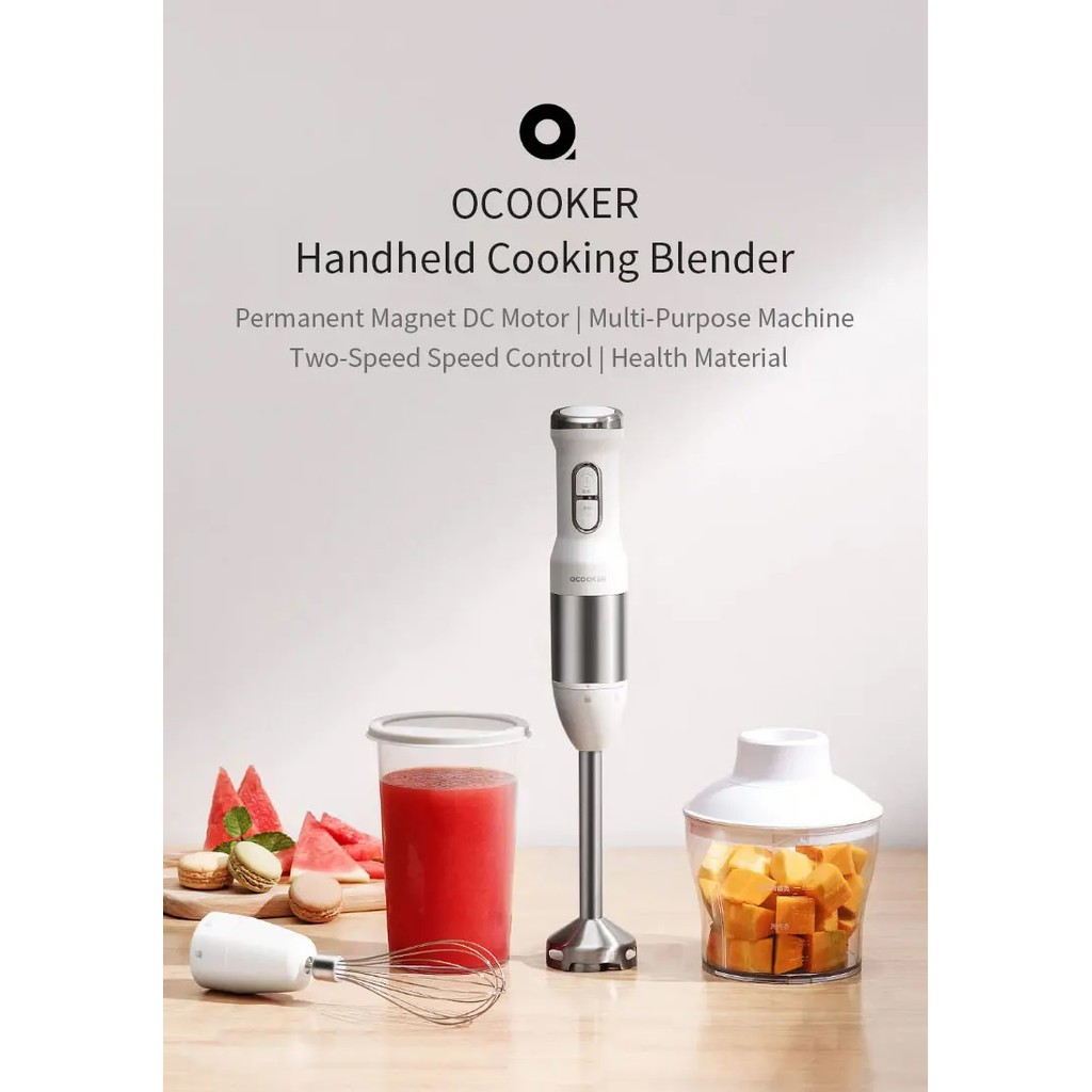 OCOOKER Handheld Multifunction Cooking Blender - CD-HB01 - Food Processor dan Blender Unik