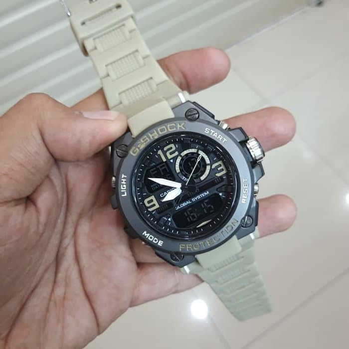 PROMO SALE !!! JAM TANGAN PRIA CASIO GSHOCK G-SHOCK GST-8600 G-8600 DUATIME METAL ANTI AIR