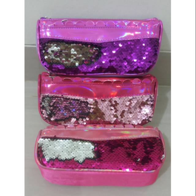 

Tempat pensil sequin hologram