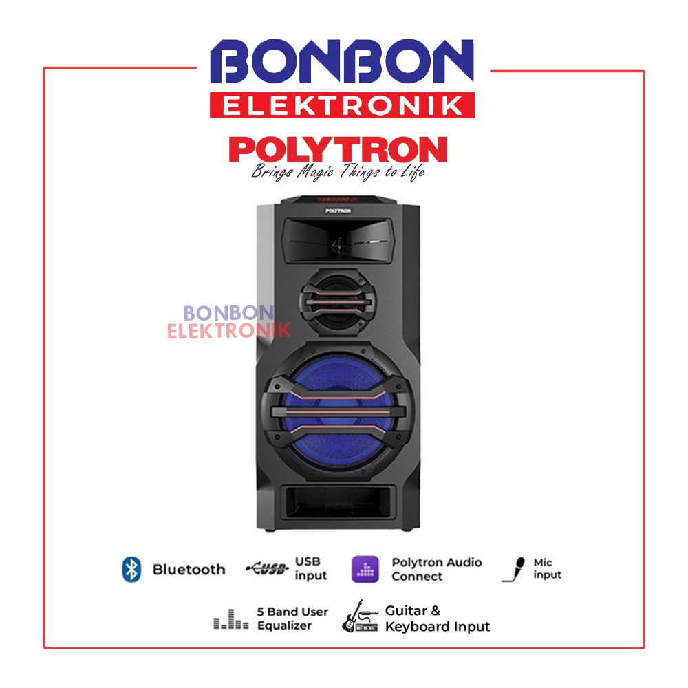 Polytron Speaker Portable Blueooth PAS 12SA15 / PAS12SA15