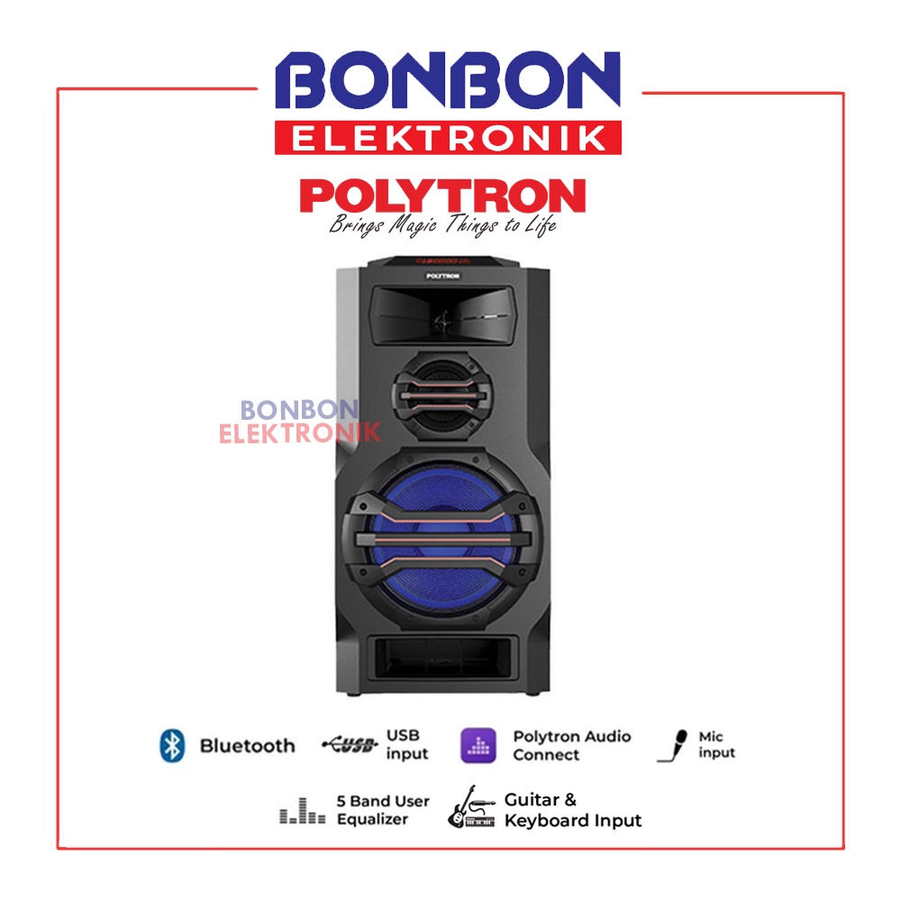 Polytron Speaker Portable Blueooth PAS 12SA15 / PAS12SA15