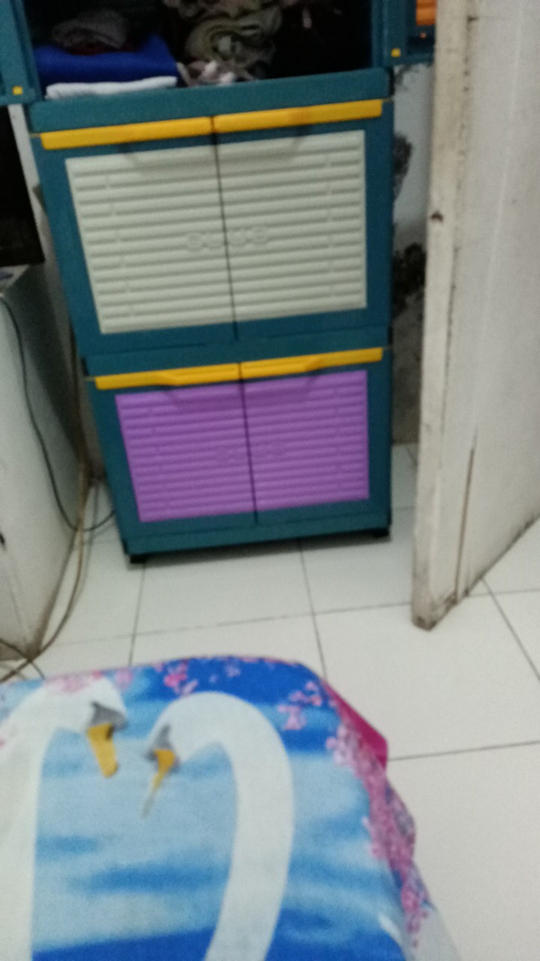 Lemari Plastik Club Mini Susun 3