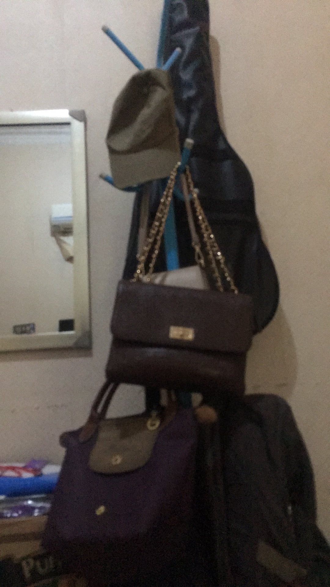 Stand Hanger Gantungan Baju Topi Tas Coat Jaket Multifungsi Gantungan Berdiri Hook Besi Serbaguna