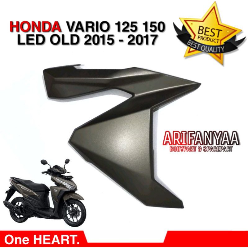 Cover Sayap Tebeng Kanan Vario 125 150 Led Old 2015 2016 2017 Coklat Doff