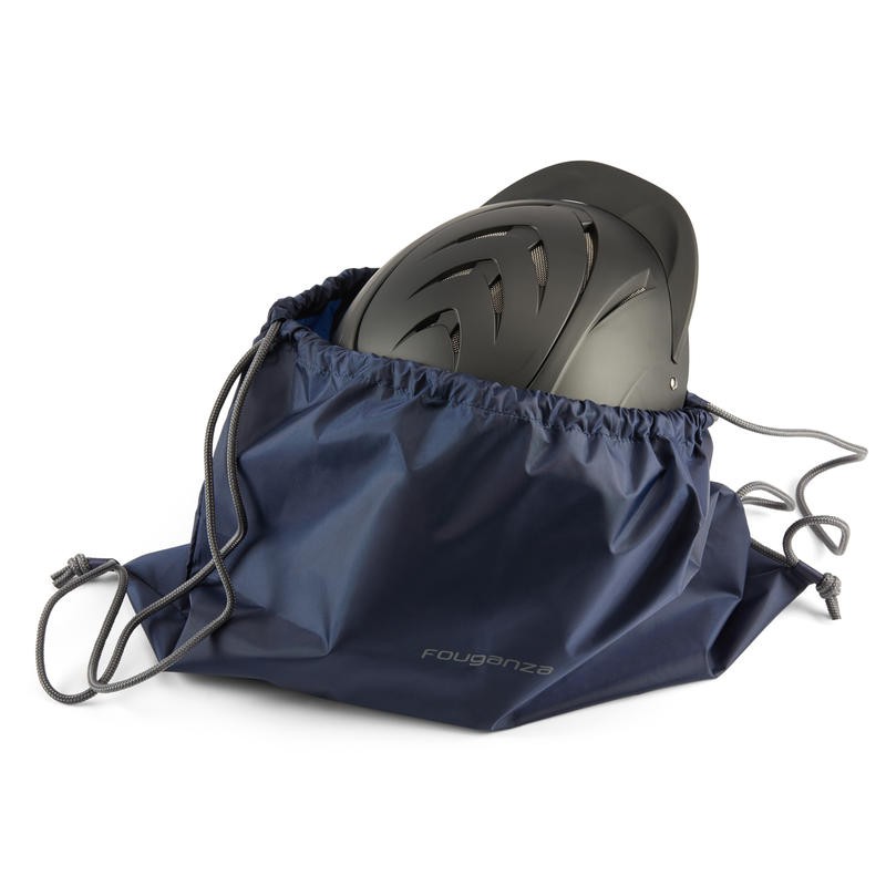 TAS HELM BERKUDA FOUGANZA FOLDABLE HORSE RIDING HELMET BAG - NAVY