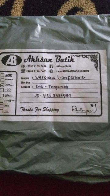 Tunik Batik Gempi Melati Motiv Akar Bahan Katun Primisima Unggul Jaya Ukuran All Size Ld 105 Cm