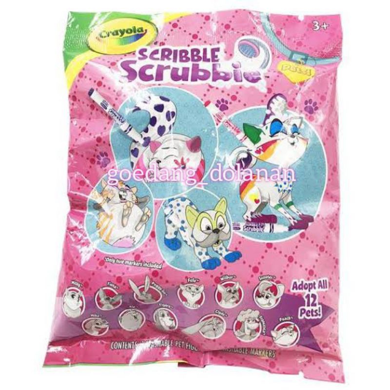 

Crayola Scribble Scrubie Pets Mystery Bag