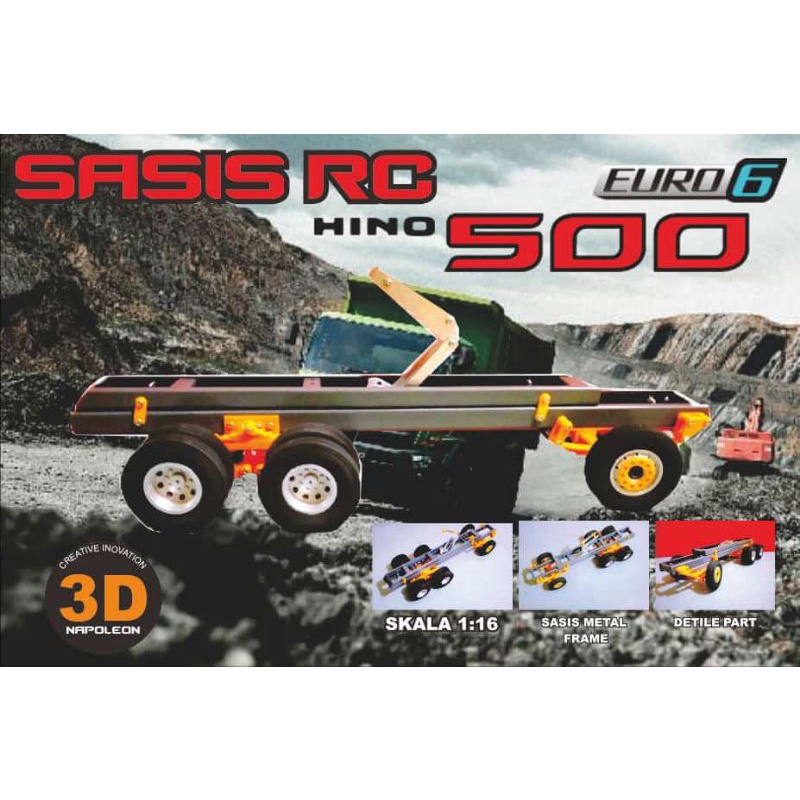 Sasis Hino 500 rc skala 16