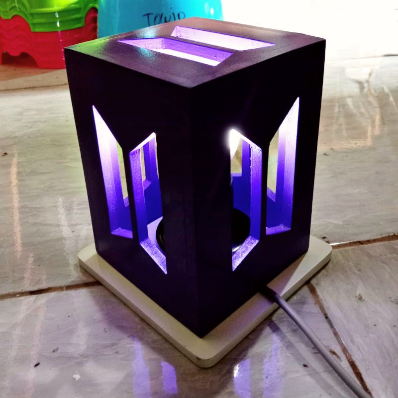 Lampu Tidur BTS Army Ungu hiasan dekorasi kamar