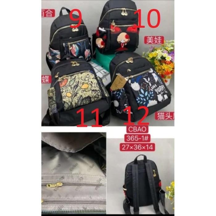 Tas Wanita Import Ransel CHIBAO CB365 365 CB354 354 Motif Campur