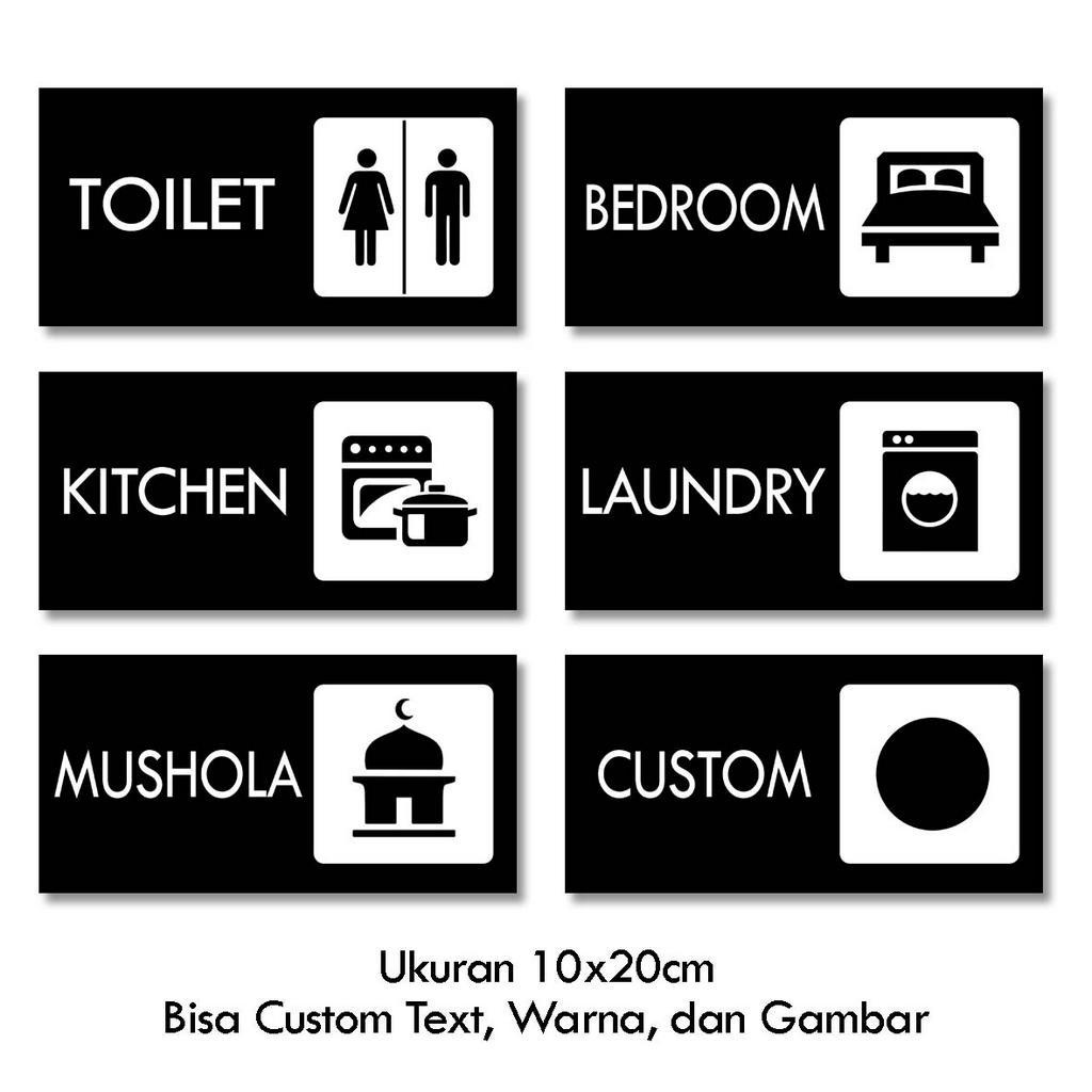 Gudang Dekor Rumah - Sign Board - Gantungan Pintu | Hiasan Dinding Sign Board Ruangan