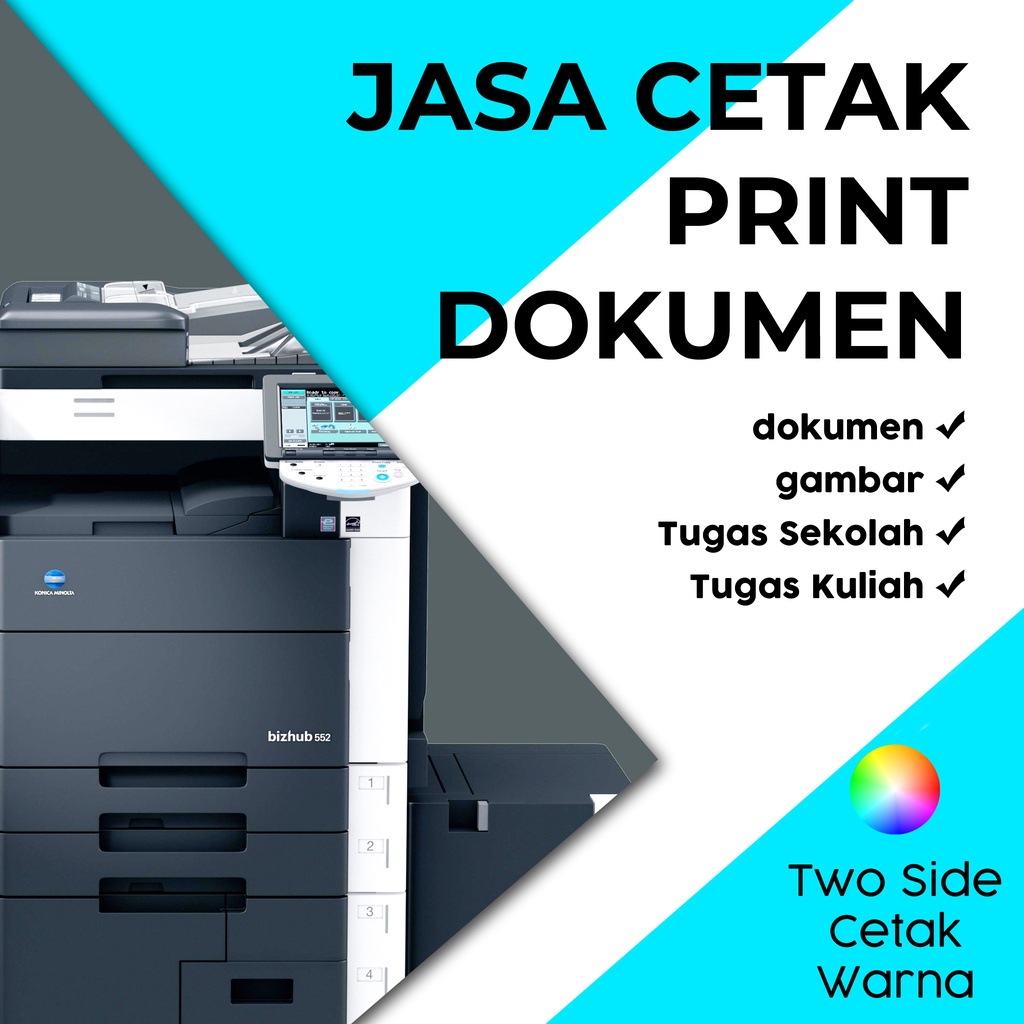 

Print Dokumen Online Hvs 70/75 gram WARNA 2 sisi / bolak balik