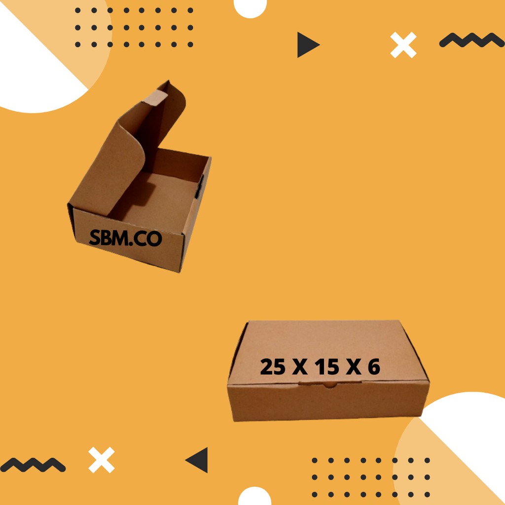 

KARDUS HAMPERS KOTAK UKURAN 25 X 15 X 6 KOTAK PACKING OLSHOP POLOS MODEL PIZZA DIE CUT