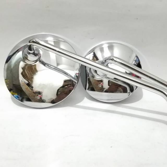 Spion Classic Chrome Panjang dan Pendek