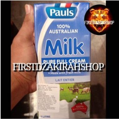 

Pauls milk full cream 1L
