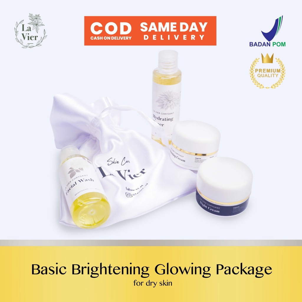 ilook | Lavier | Glowing Series Package | Whitening Glowing | BPOM