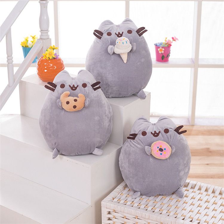 MAINAN BONEKA PUSHEEN CAT KUCING IMPOR