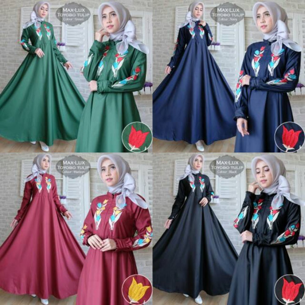 naila dress by raisa hijab/ gamis oroginal ///gamis terbaru //