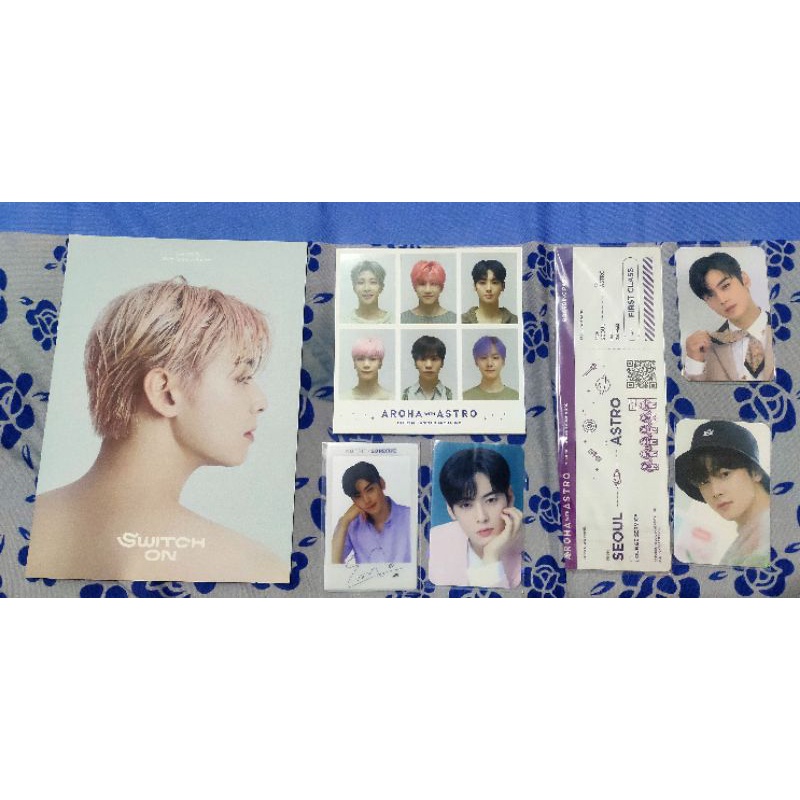 [READY || BACA DESKRIPSI] Official Mini Album & Photocard Cha Eunwoo ASTRO