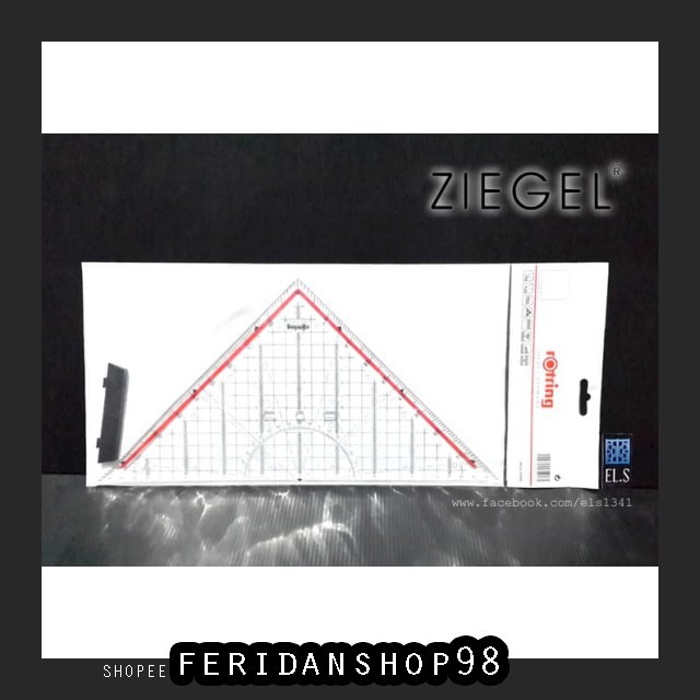 

FS196 PENGGARIS ZIEGEL - PENGGARIS ATK SEGITIGA PEGANGAN BY FERIDANSHOP98