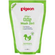 Pigeon Baby Wash 2in1 350ml Refill