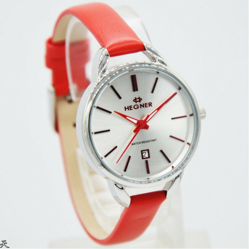 Jam Tangan Wanita Hegner 1630L Leather Kulit Original Murah