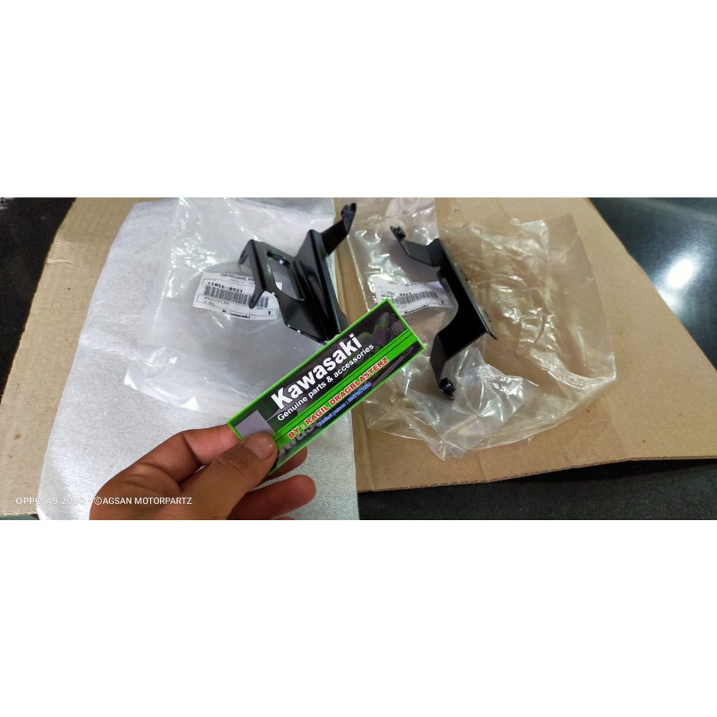 breket undercowl bawah mesin breket cover bawah er6 ER6N original Kawasaki
