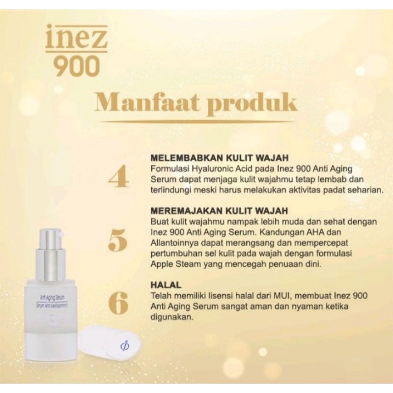 Inez 900 Anti Aging Serum.