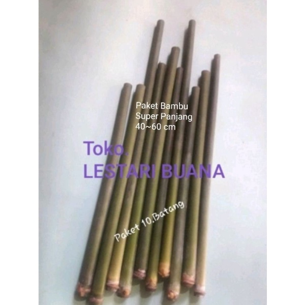 Bambu Bahan Pletokan Berkwalitas