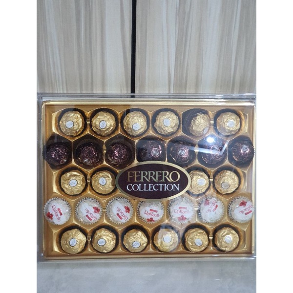 Ferrero Rocher collection mix T32 chocolate - snack cokelat import