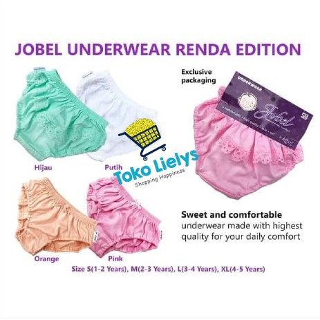 KAZEL Jobel Girl Underwear Kazel Celana Dalam Anak Bayi