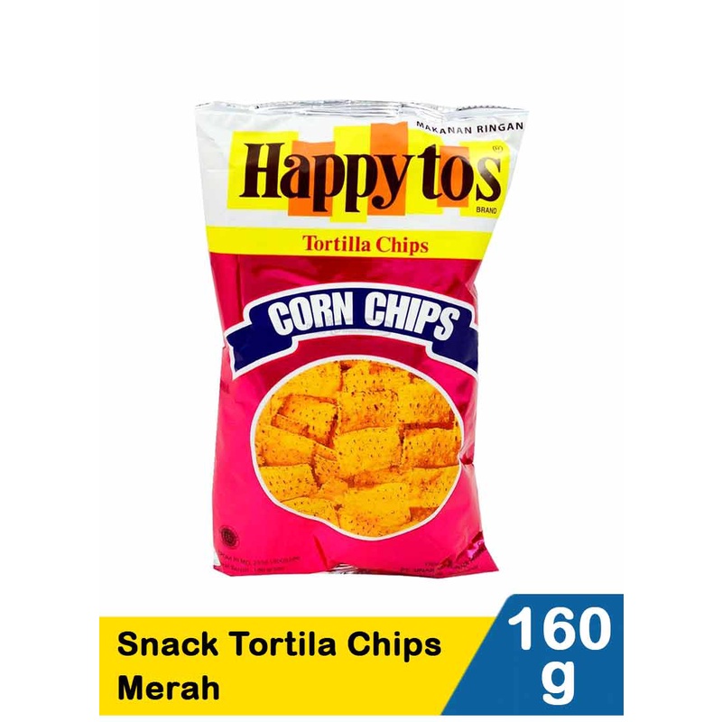 

Happytos Snack Tortila Chips Merah 160G