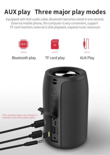 Zealot Portable Bluetooth Speaker - S32 - Black