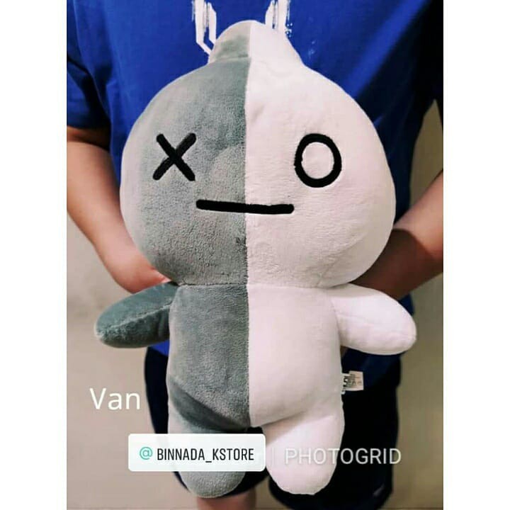 PROMO BONEKA  Unofficial Cooky Tata Chimmy Van Koya / BONEKA  UKURAN L / MODEL BERDIRI