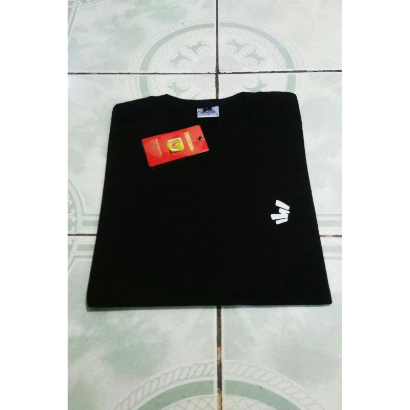 KAOS THREE SECOND | KAOS POLOS HITAM | KAOS DISTRO | KAOS OBOLNG PRIA WANITA