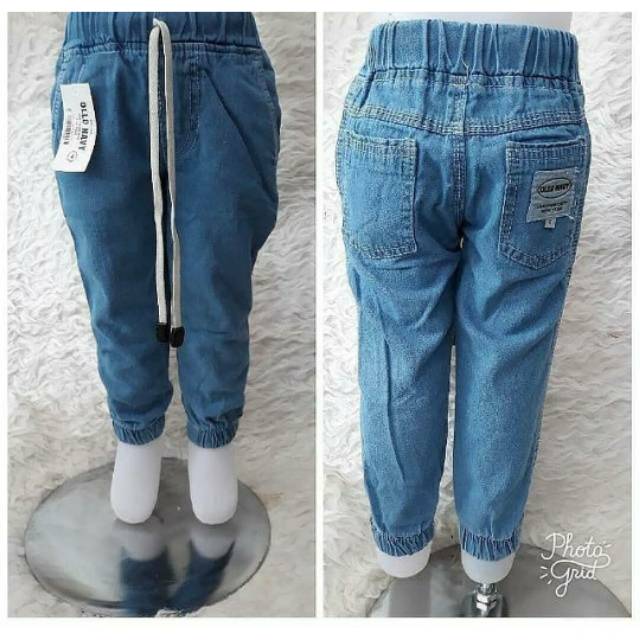 JOGER POLOS CELANA PANJANG JEANS ANAK 1-8 th Celana Panjang Anak Jeans